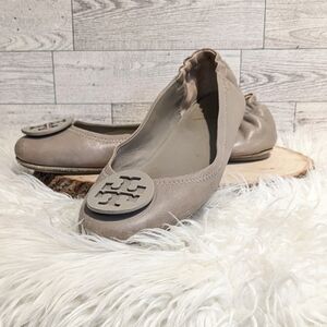 Tory Burch Leather Ballet Flats